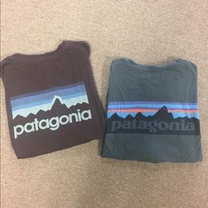 Patagonia long sleeve tee shirts